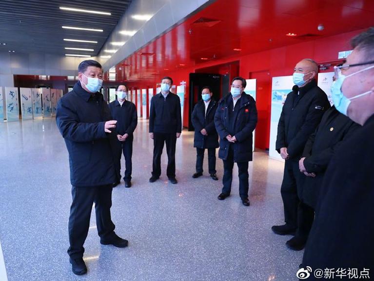 習(xí)近平考察北京冬奧會、冬殘奧會籌辦工作